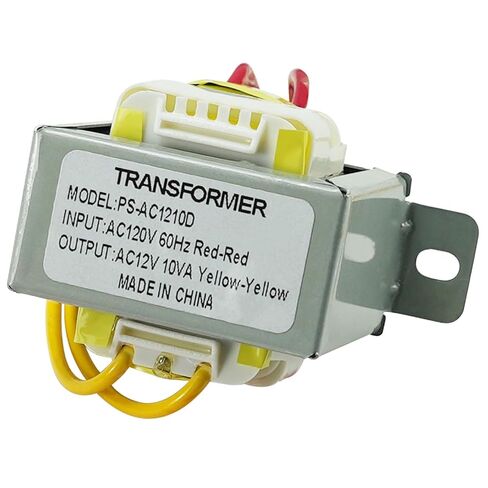 12V/10VA AC Power Transformer Input 120V/60HZ Single Phase for Audio Devices Lighting Power Supplies 120V to 12V Converter Transformer in Kuwait