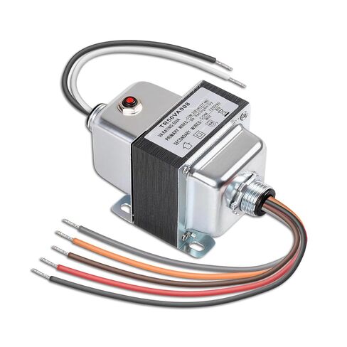 TR50VA008 Transformer 480/277/240/208V to 120V 50VA Transformer with Circuit Breaker Foot and Dual Threaded Hub Mount for Industrial, Heating, Air Conditioning Control Applications Replace TR50VA008 in Kuwait