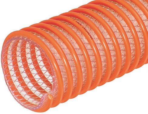 خرطوم شفط Ponaflex Aqualiner مقاس 3 × 20 قدم - خرطوم شفط حلزوني مضفر اقتصادي لنقل المياه، ونقل السوائل، ومضخات الركود، ومضخات المياه، والتطبيقات الصناعية in Kuwait