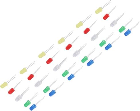 مجموعة متنوعة من الصمام الثنائي الباعث للضوء LED، مكونات لمبة لمبة طويلة العمر موفرة للطاقة لعرض حركة المرور والإضاءة المدنية للسيارات in Kuwait