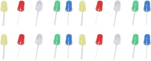 مجموعة متنوعة من الصمام الثنائي الباعث للضوء LED، مكونات لمبة لمبة طويلة العمر موفرة للطاقة لعرض حركة المرور والإضاءة المدنية للسيارات in Kuwait