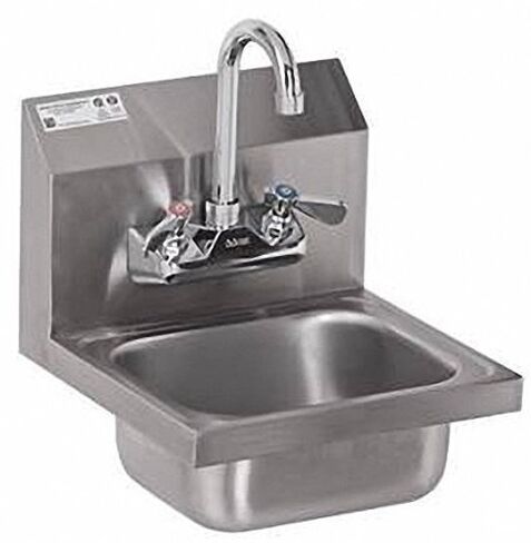 Stainless Steel Hand Sink - NSF - Commercial Equipment 12" X 12" in Saudi Arabia