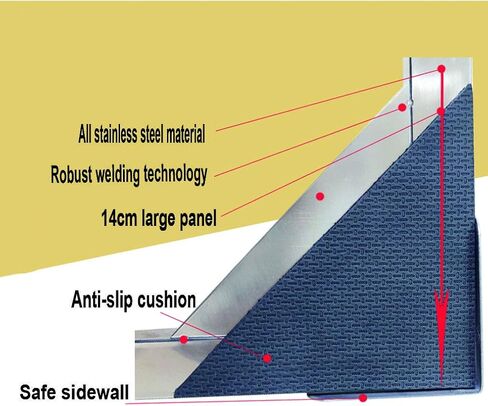 قاعدة جهاز قابلة للتعديل مع عجلات للغسالة والثلاجة والفريزر - رفع عالي التحمل 10.5 سم، عربة ترولي عالمية لسهولة الحركة in Kuwait
