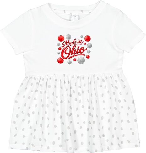 inktastic Made in Ohio Infant Dress in Saudi Arabia