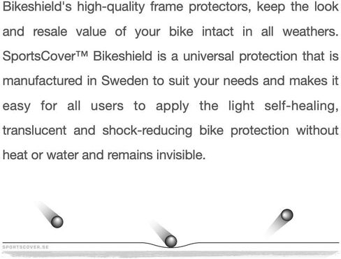 Unisex's Premium Basic Frame Protection, Invisible, M in Saudi Arabia