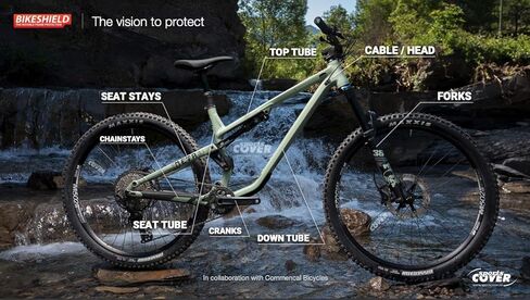 Unisex's Premium Basic Frame Protection, Invisible, M in Saudi Arabia