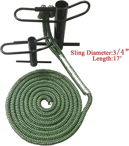 Port A Wrap Tree Work Arborist Porta Wrap Sling, Whoopee Sling，Arborist Rope Friction Device for Loggers Porter wrap Tree Eye Sling,10in with ropeT in Saudi Arabia