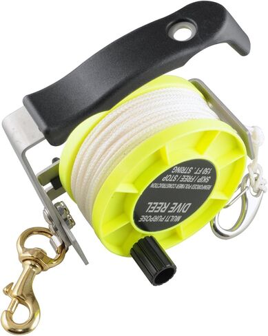 Promate Dive Reel Aluminum Heavy Duty Multi-Purpose, 150 ft String in Saudi Arabia