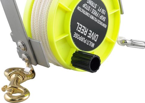 Promate Dive Reel Aluminum Heavy Duty Multi-Purpose, 150 ft String in Saudi Arabia