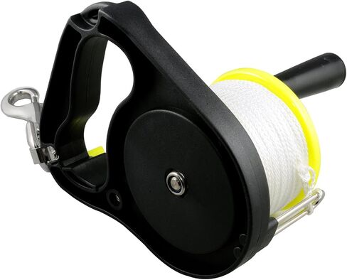 Typhoon New Scuba Diving, Cave, Tec, Wreck Rachet Reel with 150' of Braided Nylon Line in Saudi Arabia
