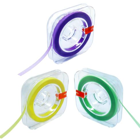 Dental Polishing Strips, 4mm x 6m Dental Polisher, 3 Rolls Tooth File Teeth Sanding Grinding Tool (Coarse, Fine,Medium) in Kuwait