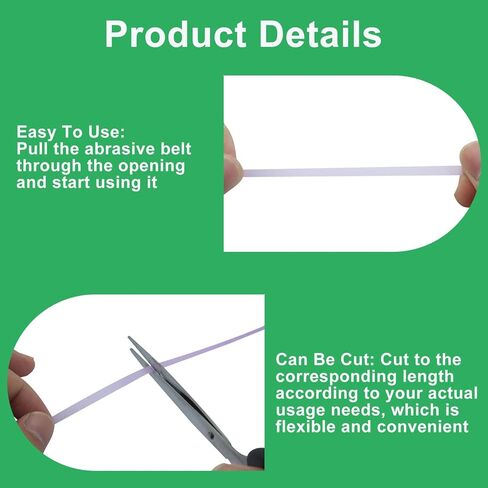 Dental Polishing Strips, 4mm x 6m Dental Polisher, 3 Rolls Tooth File Teeth Sanding Grinding Tool (Coarse, Fine,Medium) in Kuwait