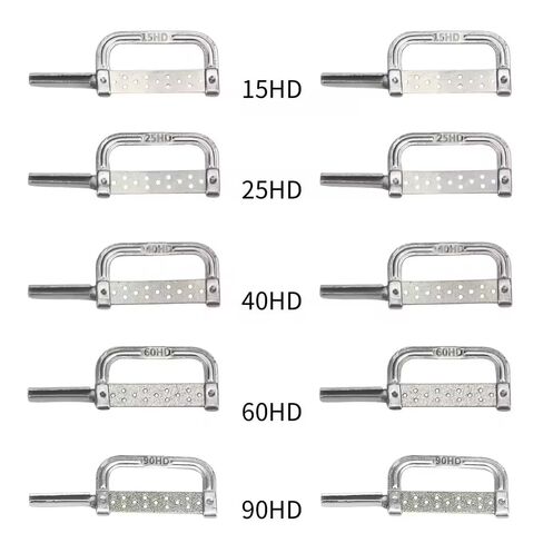 Dental Interproximal Enamel Reduction Handle IPR Strips Kit 15-90 HD Double Sided Strip + Handle in Kuwait