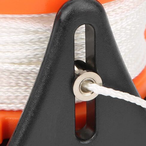 150ft Dive Reel with Thumb Stopper,Compact High Visibility Dive Reel Kayak Anchor,Retractable Line Diving Reel Finger Spool for Safety Underwater Diving Snorkeling in Saudi Arabia