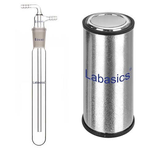 حزمة Labasics - 2 العناصر: قارورة Lab Dewar سعة 350 مل ومصيدة باردة زجاجية مفرغة in Saudi Arabia
