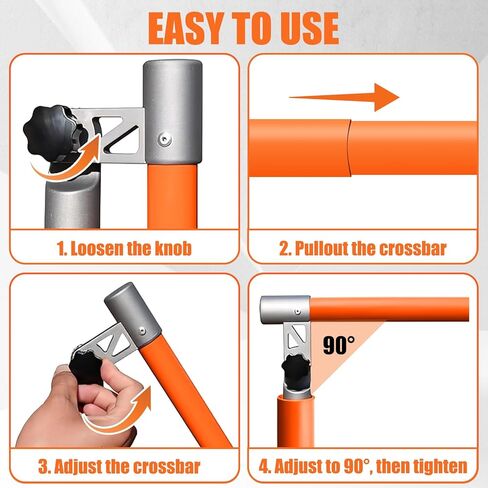 عصا قياس ارتفاع الحمولة، عصا ارتفاع الشاحنة المصنوعة من الألياف الزجاجية القوية بطول 20 قدمًا مع عمود قابل للتعديل، عصا قياس ارتفاع الشاحنة مع حقيبة حمل، عصا الارتفاع للشاحنات وناقلات السيارات in Kuwait