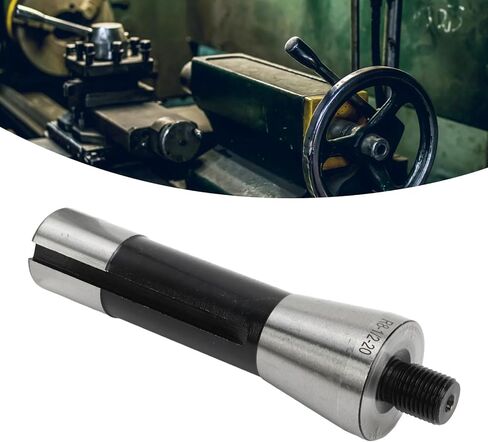 R8 Shank Drill Chuck Arbor Manganese Steel High Hardness Threaded 1/2in Mill Arbor Adapter for Drilling Milling Machines Tapping Boring Tools in Saudi Arabia