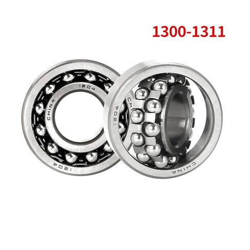 Double Row Self-aligning Ball Bearing 1200 1201 1202 1203 1204 1205 ATN AKTN K High Speed and High Temperature Resistance 1Pcs(1203 17x40x12,Steel Cage) in Saudi Arabia