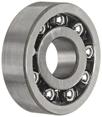 SKF 126 TN9 Double Row Self-Aligning Bearing, ABEC 1 Precision, Open, Plastic Cage, Normal Clearance, Metric, 6mm Bore, 19mm OD, 6mm Width in Saudi Arabia