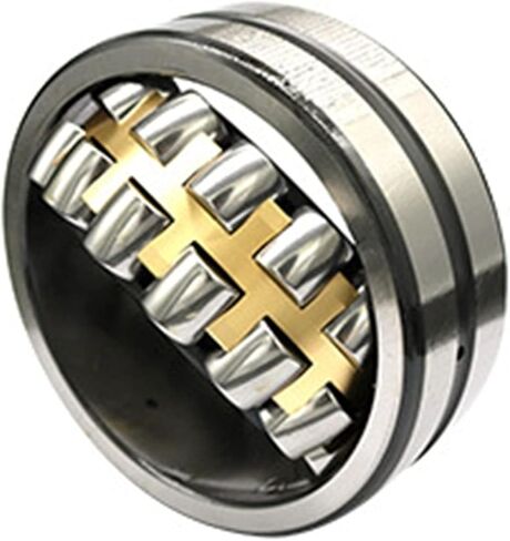 22209 محمل أسطواني ذاتي المحاذاة، 45 مم × 85 مم × 23 مم، محمل أسطواني ذاتي المحاذاة بصف مزدوج، فولاذ محمل، قطعة واحدة (22209CA/W33) in Kuwait