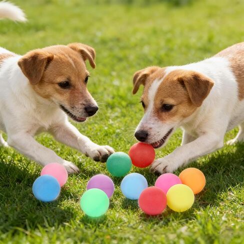 40 قطعة من كرات لعب بلاستيكية متعددة الألوان مقاس 40 مم، كرات تنس الطاولة، كرات بينج بونج الترفيهية، مشاريع DIY، ديكورات العطلات، أدوات تعليمية، ليست لحفر الكرات in Kuwait