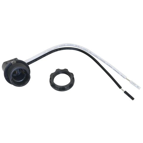 4PCS E12 Candelabra Base with 5.9 Inch Long Lead CUL Certified E12 Lamp Holder Candelabra Bulb Ring for Night Lights Chandeliers Ceiling Lights Table Lamps Black in Saudi Arabia