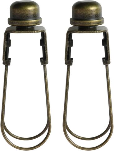 2PCS Lampshade Bulb Clip Adapter Metal Clamp Ceiling Mounting Fixture Lighting Fittings Suitable for Modern Lighting Equipment in Kuwait