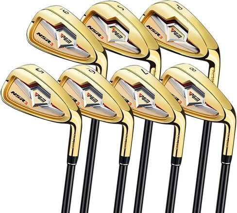 مجموعة مكواة الجولف PGM Clubs NSR III من خلال فجوة مع أعمدة جرافيت للاعبي الجولف الذين يستخدمون اليد اليمنى - S Flex in Saudi Arabia