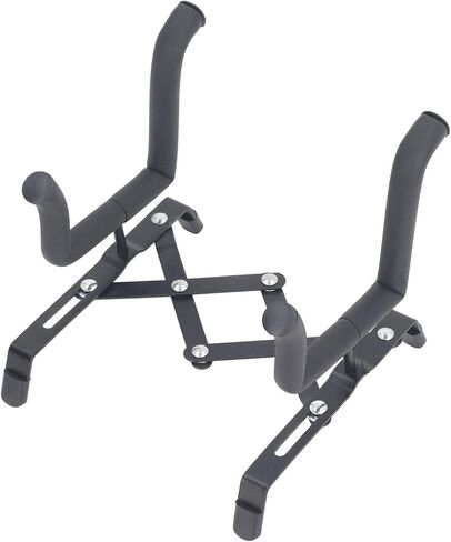 Foldable Violin Stand, Retractable Ukulele Stand, Soft Sponge Cushion Non Slip Rubber Feet with Portable Design, Ideal for Mandolin, Violin & Ukulele in Kuwait