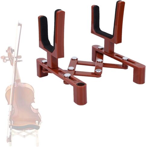 Professional Portable Folding Violin Stand Bracket Instrument Accessory Red Design Which to 3 an Violin StandFolding StandViolin Stand BracketPortable StandViolin in Saudi Arabia