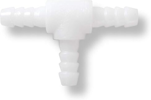 LeLuv T-Connector 1/4 inch Barbed Hose Fitting Part for Vacuum Pump Hoses in Saudi Arabia