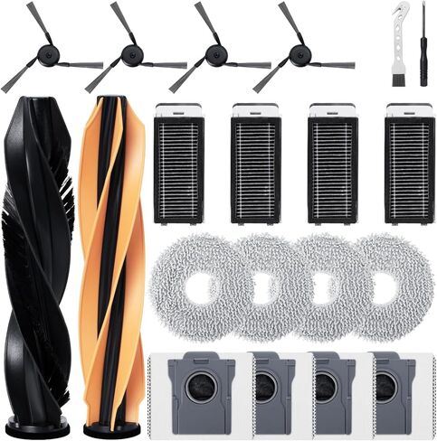 Accessorie Set for Dreame X50 Ultra Complete/L50 Ultra/L50 Pro Ultra/X50 Master/L40s Pro Ultra Vacuum Cleaner, for Mova V50 Ultra Complete Replacement Contain Roller Brush, Hepa-Filter in Kuwait
