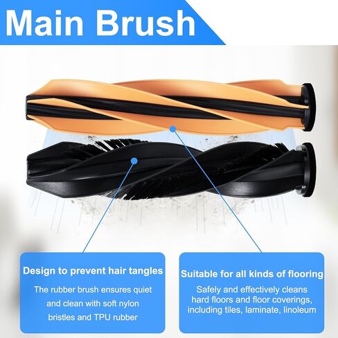 Accessorie Set for Dreame X50 Ultra Complete/L50 Ultra/L50 Pro Ultra/X50 Master/L40s Pro Ultra Vacuum Cleaner, for Mova V50 Ultra Complete Replacement Contain Roller Brush, Hepa-Filter in Kuwait