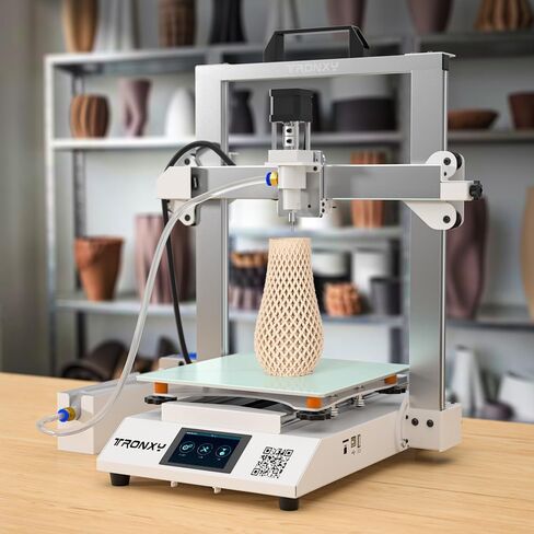 TRONXY 3D Printers Moore 2Pro Clay 3D Printer Building Size 10x10x10.2inch with Feeding System Electric Putter Ceramic 3D Printing in Kuwait