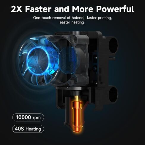 طابعات ثلاثية الأبعاد TINA2 Plus V2، طابعة FDM Mini ثلاثية الأبعاد عالية السرعة 250 مم/ثانية مع منصة فولاذية زنبركية، طابعة ثلاثية الأبعاد مجمعة بالكامل للأطفال والمبتدئين مع طابعات ثلاثية الأبعاد عالية الدقة بتقنية WiFi in Kuwait