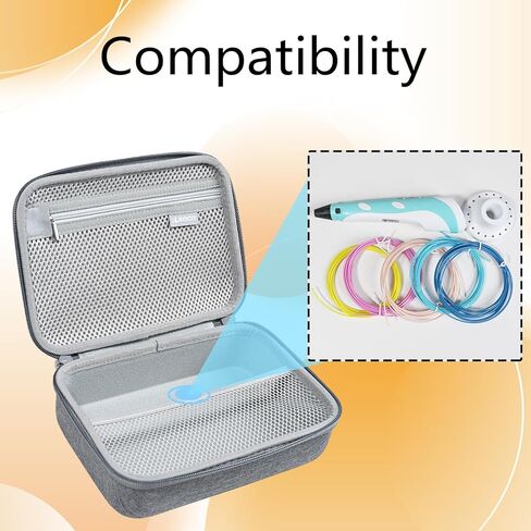 RLSOCO Hard Case for CSRIB3D P1/Advanced/Junior & MYNT3D Super/Professional/Junior2/Basic & 3Doodler Flow/PRO(2025)/Start+Essentials(2024)/Start & PIKA3D PIKA3D PRO/Super/Junior 3D Printing Pen in Saudi Arabia