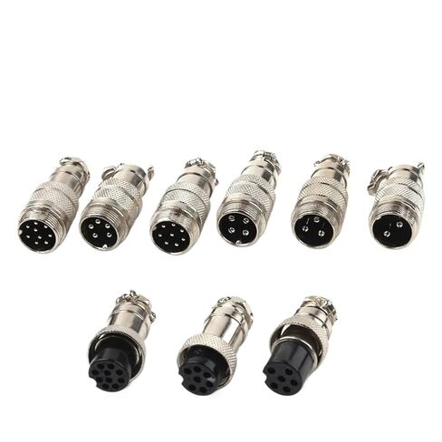 GX16 2/3/4/5/6/7/8/9/10 Pin Male&Female Docking Socket Circular Connectors Cable Butt Joint Push-in Port(GX16-3D) in Kuwait