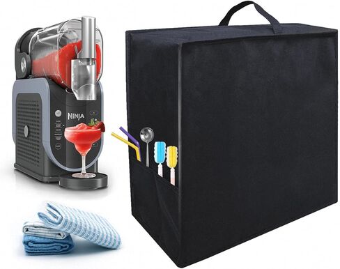 غطاء آلة Slushie لصانع المشروبات الاحترافي Ninja Frozen غطاء غبار لـ FS301C/FS301 غطاء مقاوم للماء لآلة عصير المنزل من النايلون متوافق مع ملحقات Ninja Slushie in Kuwait