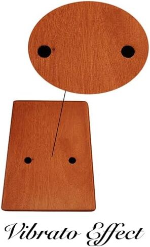 Angel ARK-N 17-Key Mahogany Kalimba Thumb Piano for Beginners with Tuning Hammer and Carrying Case - Reindeer Design in Kuwait