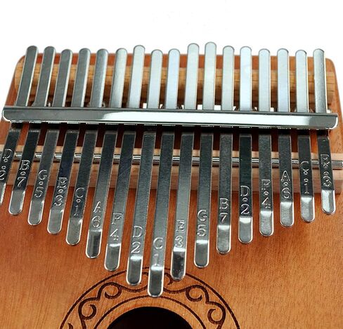 Angel ARK-N 17-Key Mahogany Kalimba Thumb Piano for Beginners with Tuning Hammer and Carrying Case - Reindeer Design in Kuwait