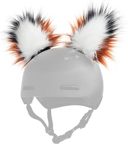 إكسسوارات خوذة الثعلب مع لاصق لاصق وحلقة لاصقة (الخوذة غير متضمنة)، آذان القطط الممتعة/غطاء للتزلج على الجليد، التزلج، ركوب الدراجات، ركوب الدراجات، التزلج للأطفال والكبار in Kuwait