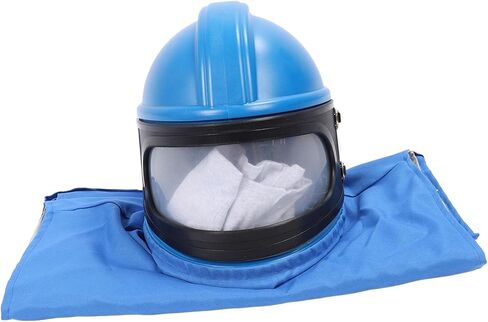 GLOGLOW Nan Sandblasting Helmet, Crush ABS Sand Hood for Comfortable Work Environment Head Protection in Saudi Arabia