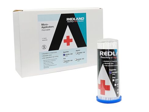 REDLAND Disposible Micro Applicator Brush 400/PK (White - Superfine) in Kuwait