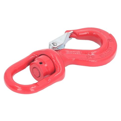 1pcs Heavy Duty Rotating Hook Strong Load Bearing Rotating Eye Hook 1.12T Spring Thickening High Efficiency Alloy Steel for Lifting in Saudi Arabia
