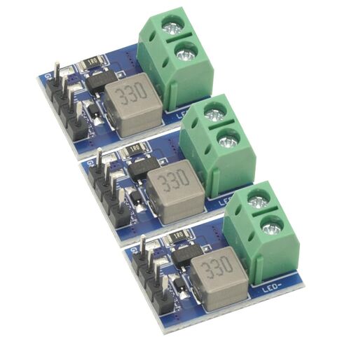 3Pcs PT4115 1-10S LED Constant Current Board Driver Output Module DC 12V PWM LED Dimming Step-Down Constant Current Board in Saudi Arabia