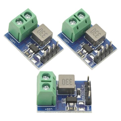 3Pcs PT4115 1-10S LED Constant Current Board Driver Output Module DC 12V PWM LED Dimming Step-Down Constant Current Board in Saudi Arabia