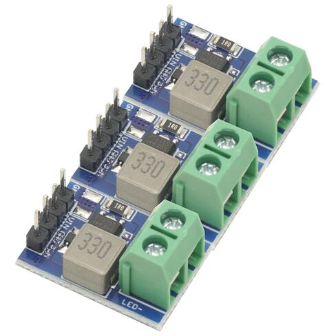 3Pcs PT4115 1-10S LED Constant Current Board Driver Output Module DC 12V PWM LED Dimming Step-Down Constant Current Board in Saudi Arabia