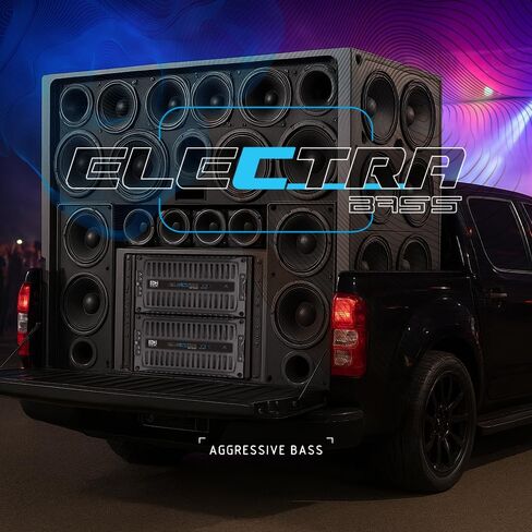 BANDA Audioparts ELEC10K.1OHM Electra Bass Amp 10K - 1 Ohm مضخم رقمي 10000 واط Rms 1-قناة كاملة النطاق in Kuwait