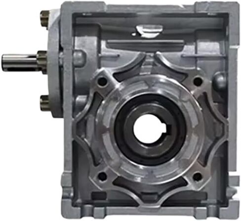 NRV50 5:1-100:1 Shaft Input Worm Gear Reducer Diameter 14mm Output Hole 25mm Hand Crank Turbine(Ratio 10 to 1) in Saudi Arabia