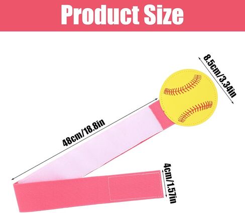 Softball Pitching Training Aid for Correct Mechanics, Softball Pitching Trainer Tools Fits Youth and Adult Practice Fastball Change Up Drop Ball Screw Ball Rise Ball Curve Ball in Saudi Arabia